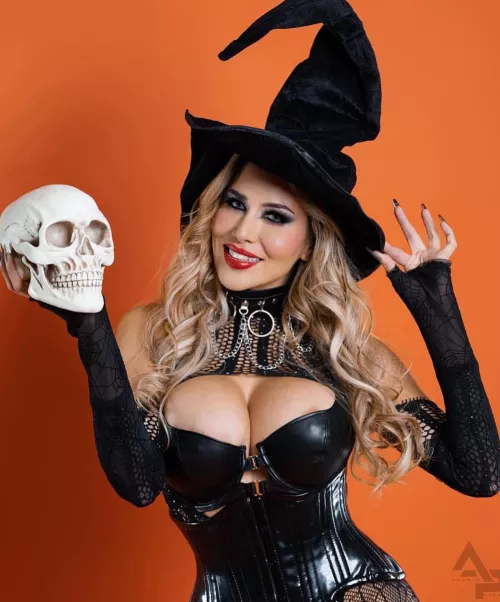 Busty witch