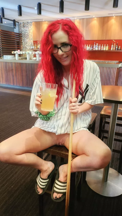 Do you like it when mommy is naughty in public? 😉