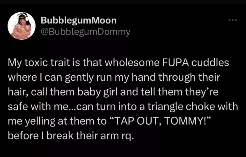 I call it cute aggression 🤷🏽‍♀️ On a side note, who’s seen Warrior? Lol