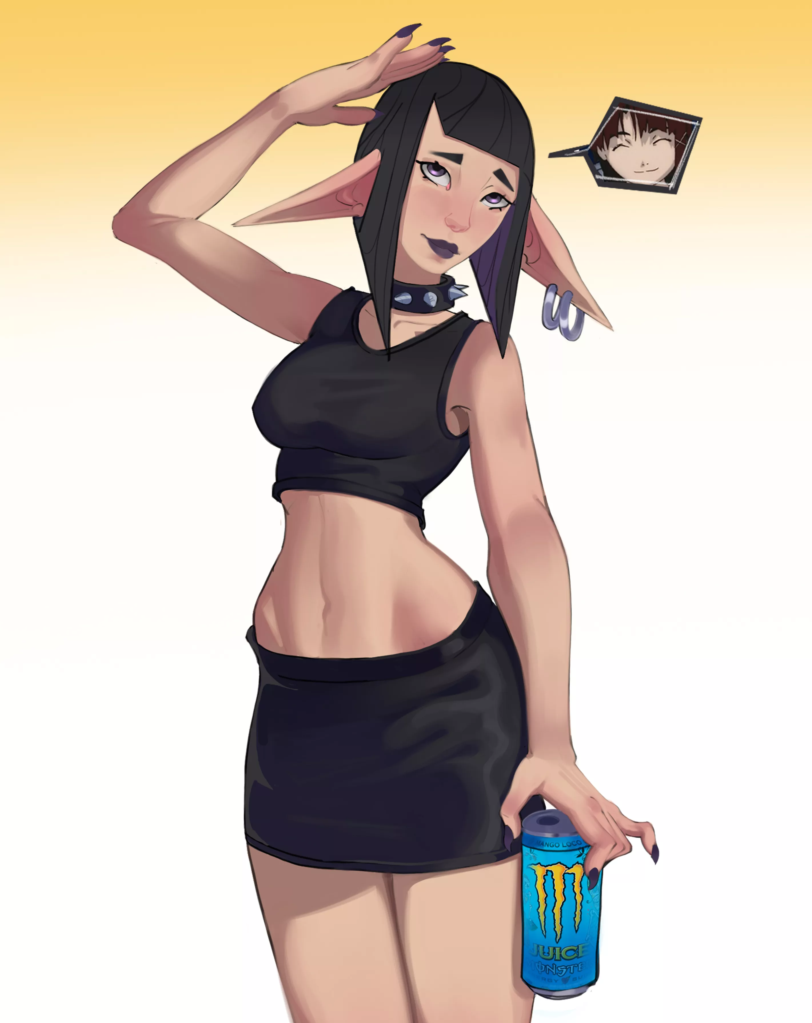 I created an OC, her name is Luna, what do you think?