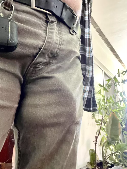 I’m not sure they’ll notice at work…