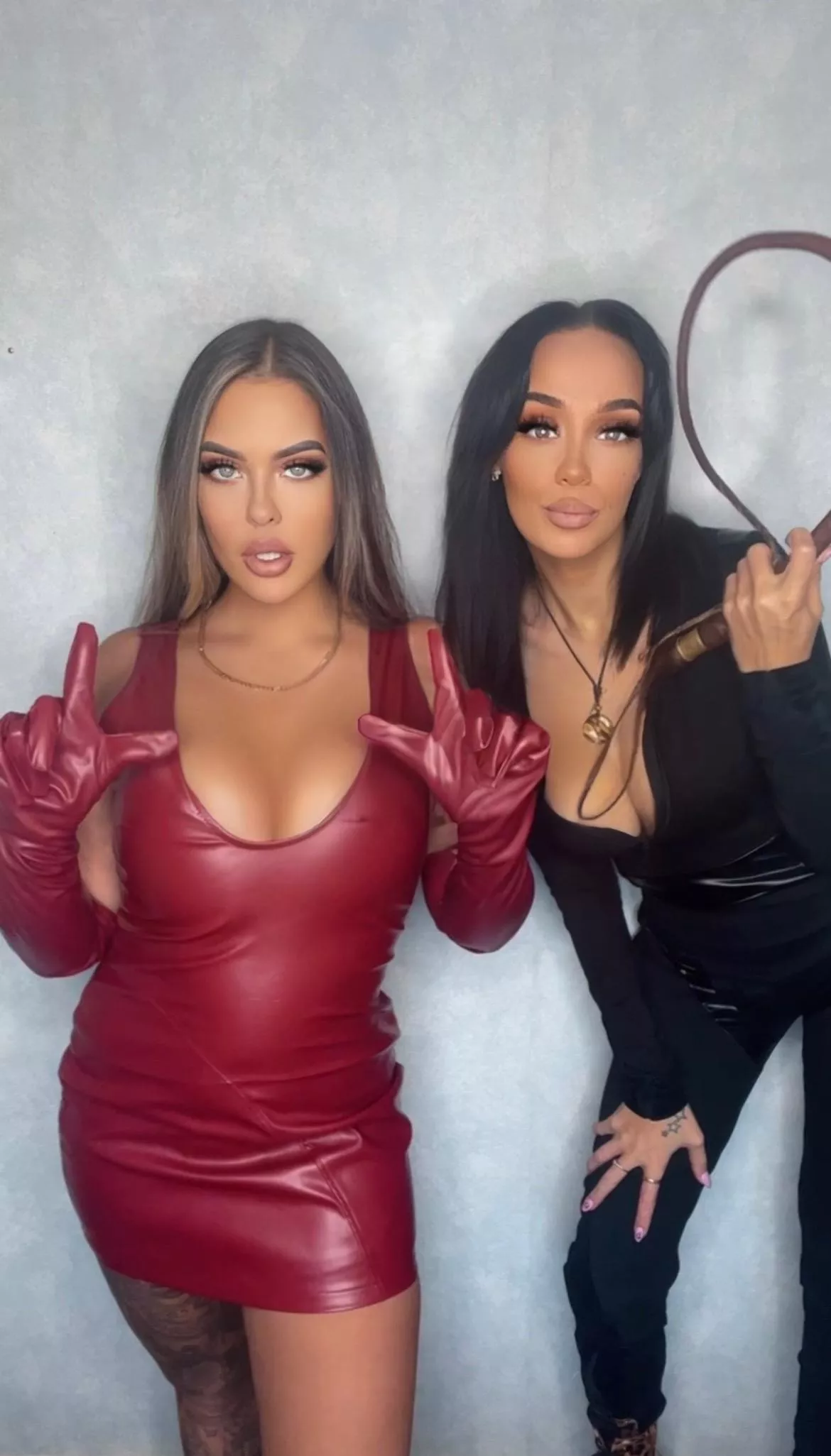 In search of losers who deserve to be spanked, we look dominant?