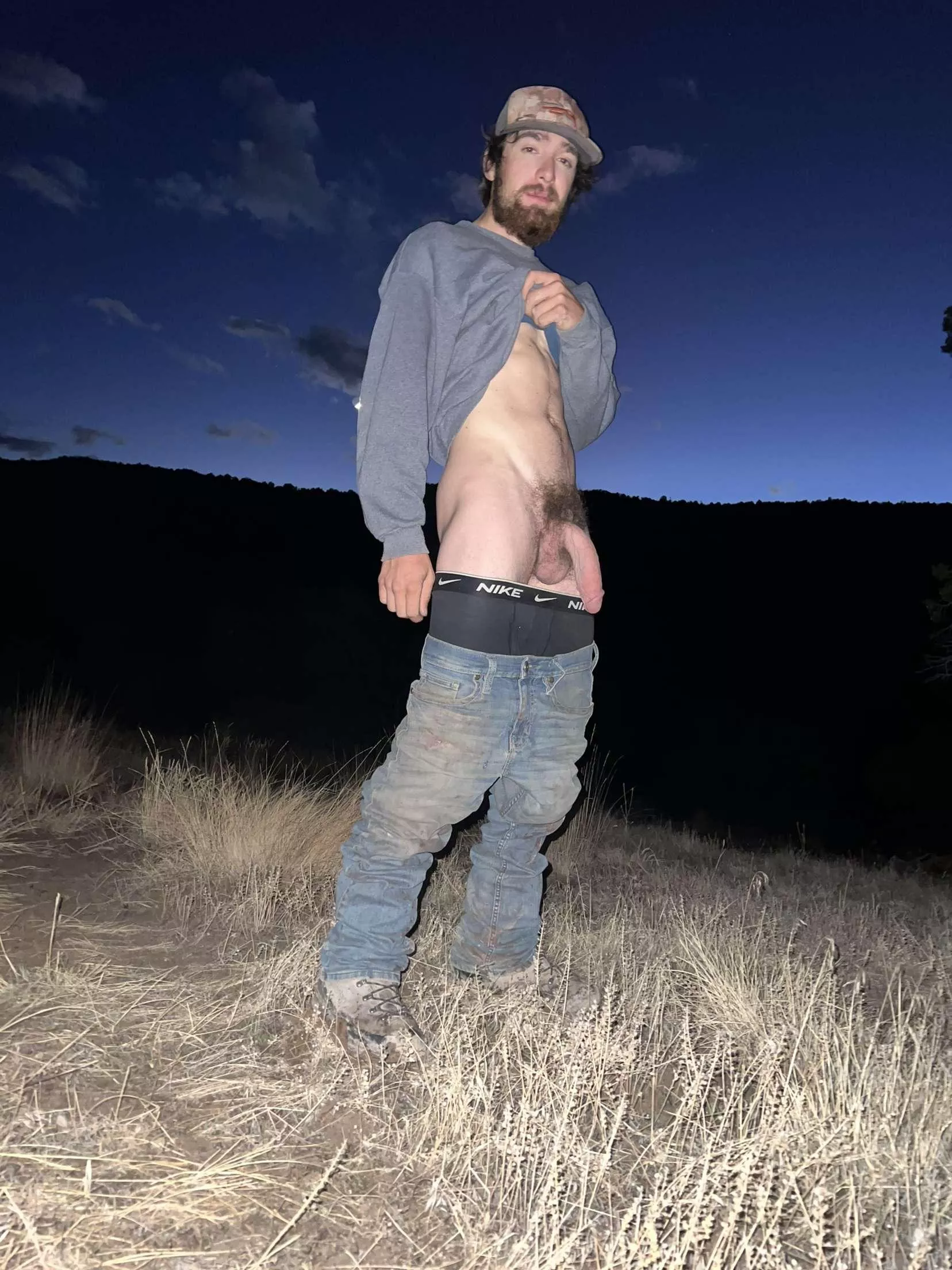 Just out for a night hike 😉