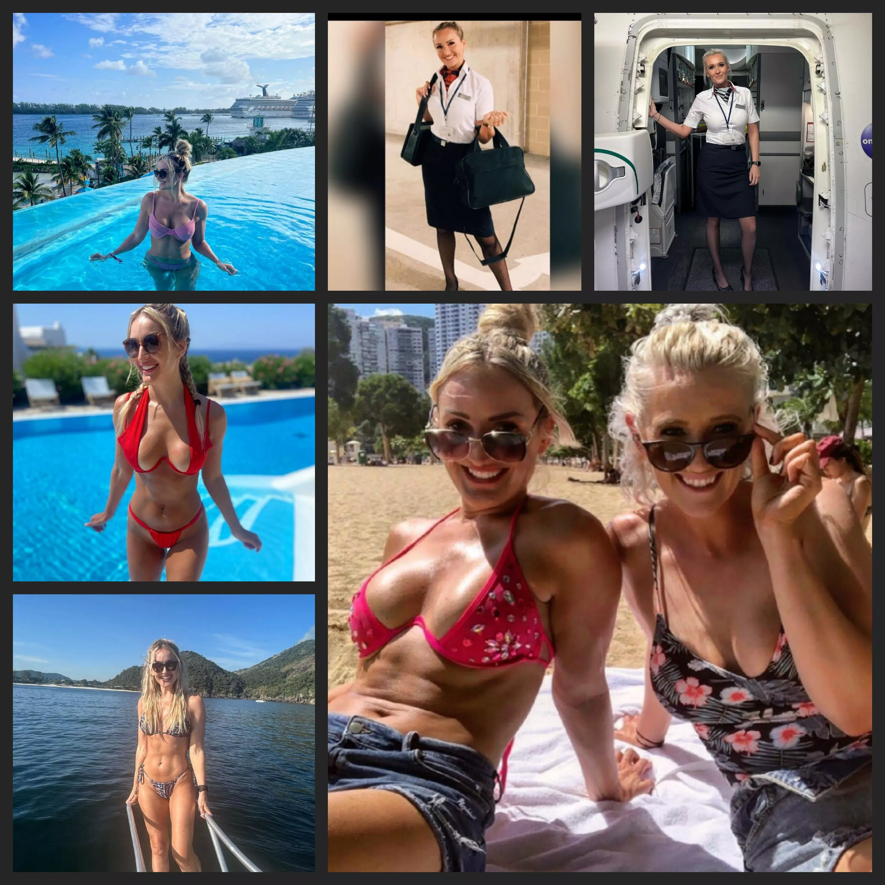 Layovers and bikinis