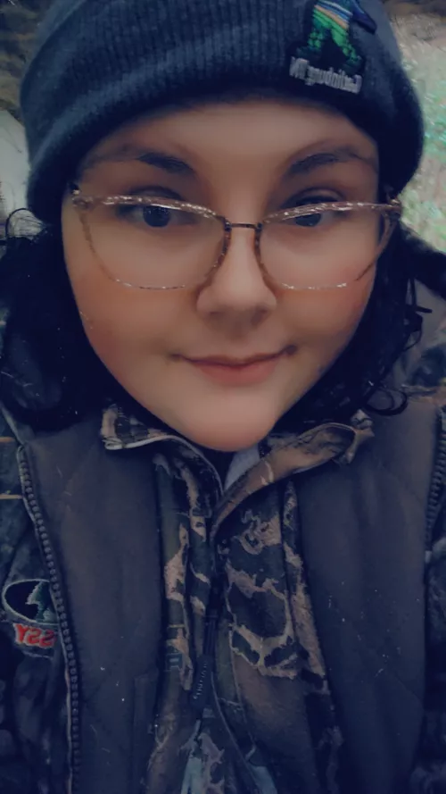 Lil hunting selfie. 💕