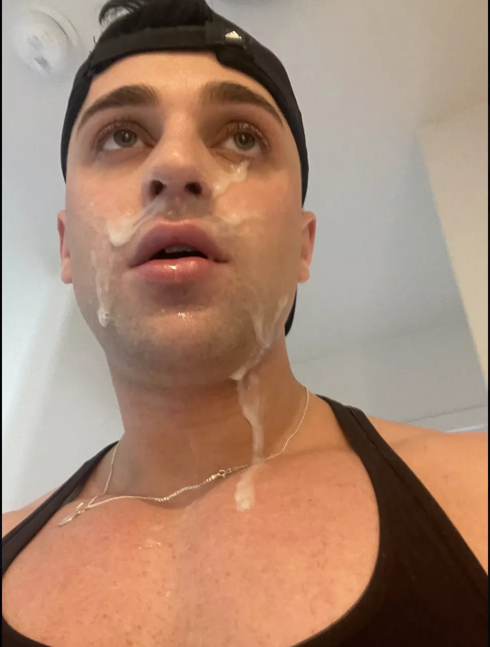 Me looking around for the next guy to bust on my face