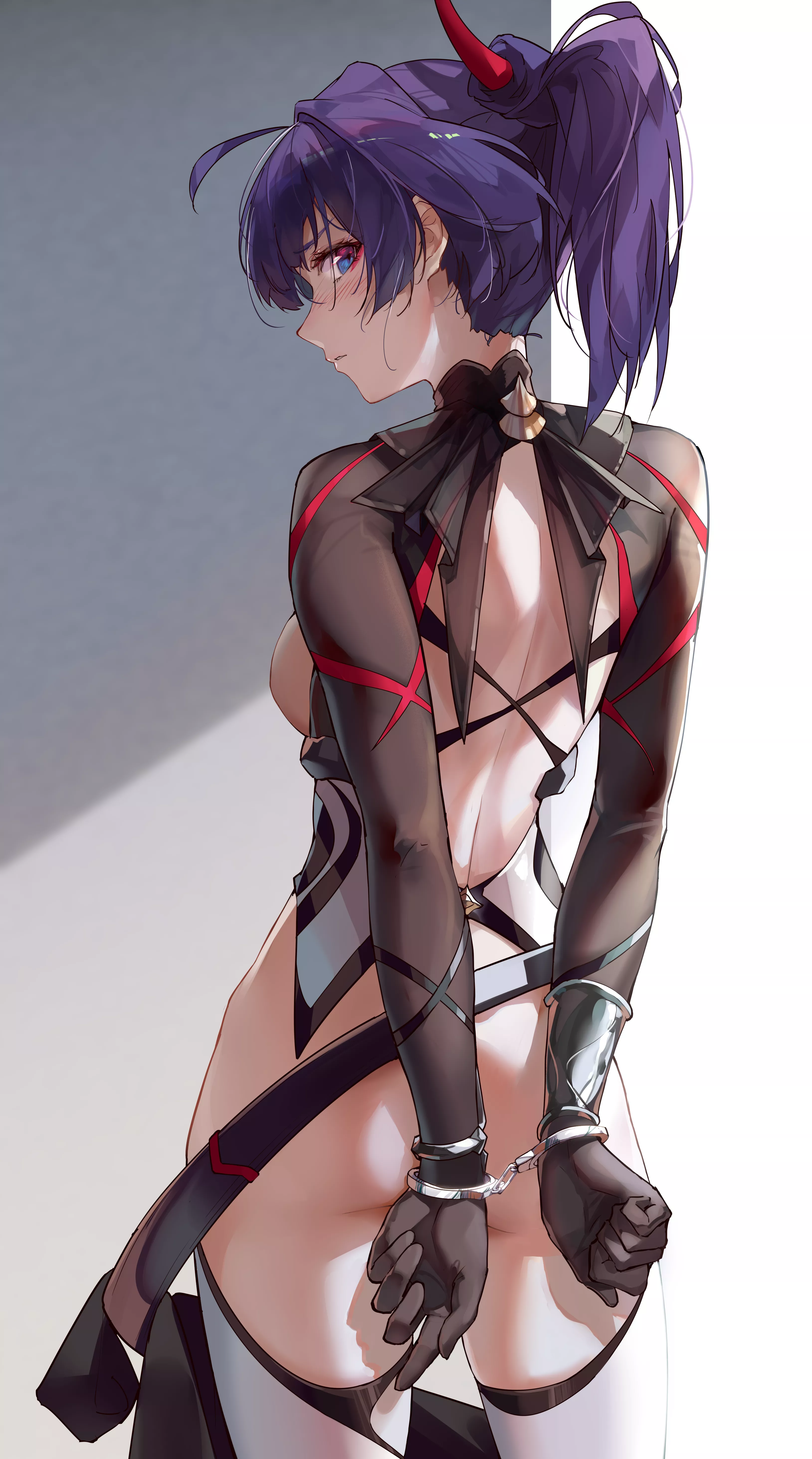 My, my, who would've thought the local thief was a pretty little thing? It's not every day I get to arrest a sweetheart like you! But before I turn you in, I'm going to have a taste of that sexy body of yours. Would be shame not to fuck you before tha