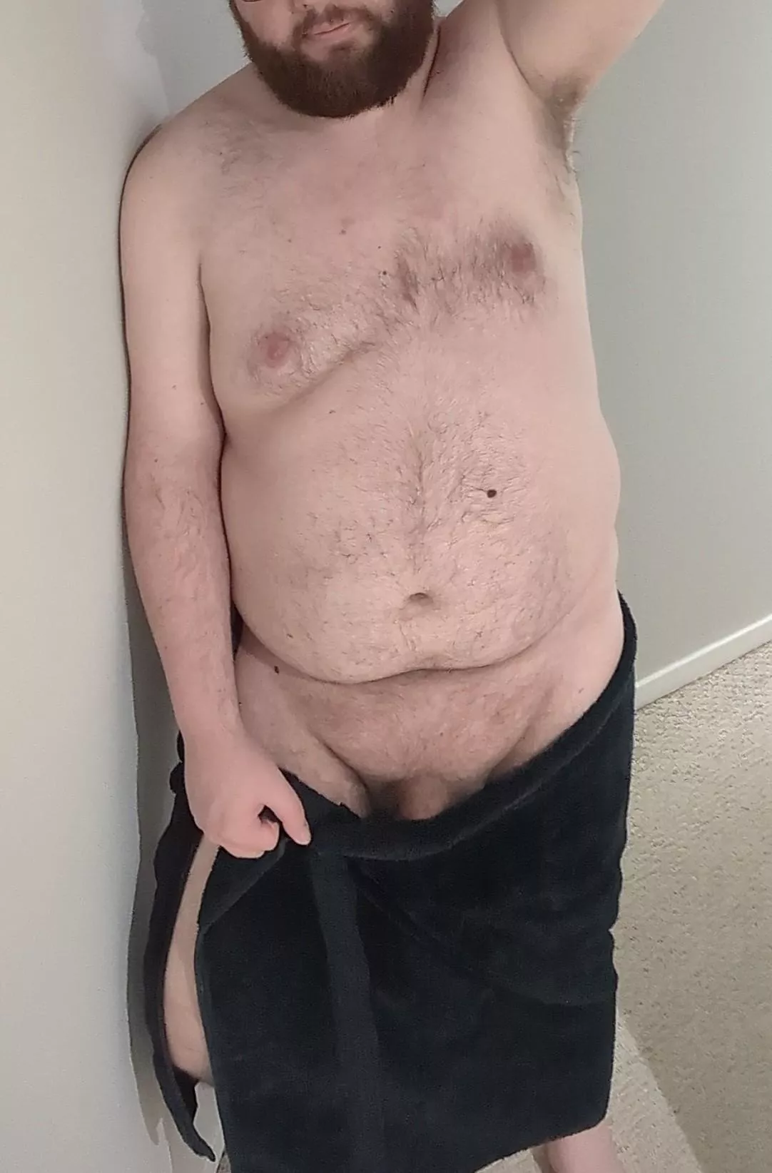 Oh hi, you just caught me coming from the shower.