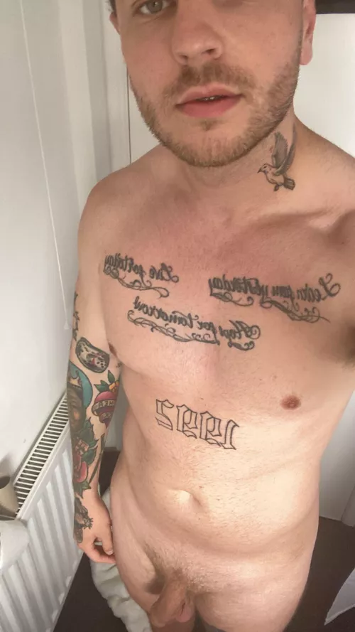 Ready for the shower