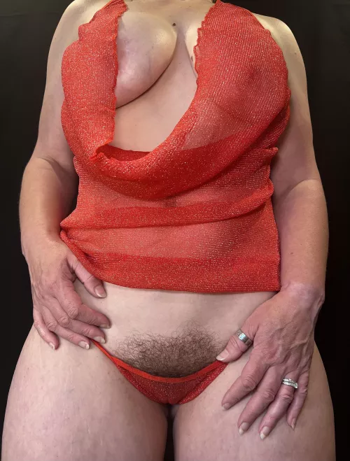 Red makes me feel naughty