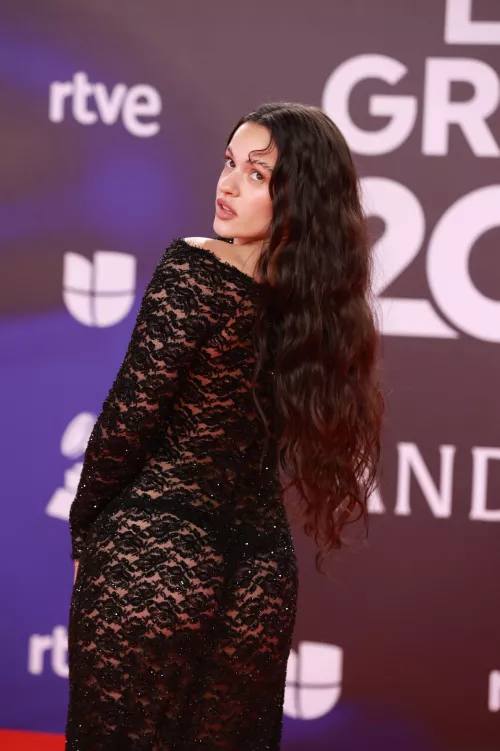 Rosalia at the 2023 Latin Grammy's