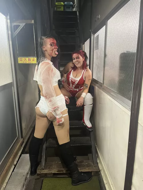 Sawyer Wreck and Charli Evans