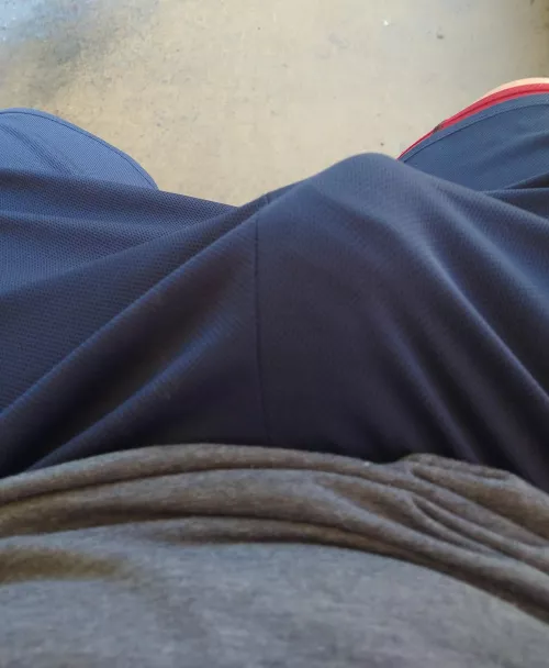 Scrolling through Reddit is putting a strain on my basketball shorts.