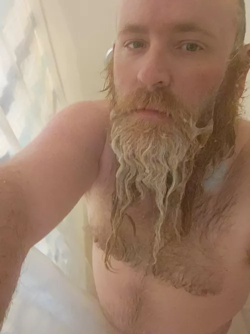 Shower time who wants to wash my back for me?