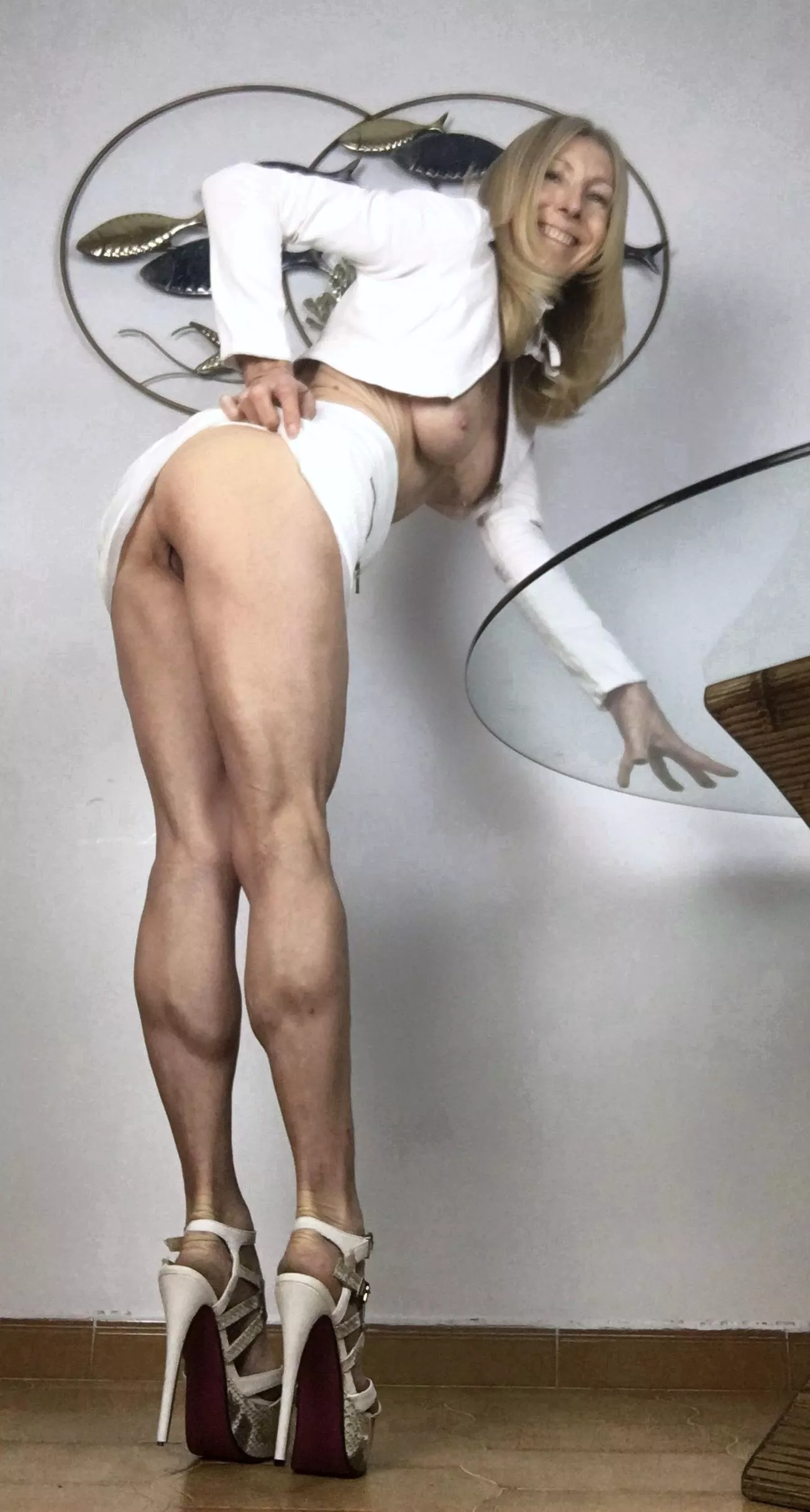 Showing off after leg day :-)