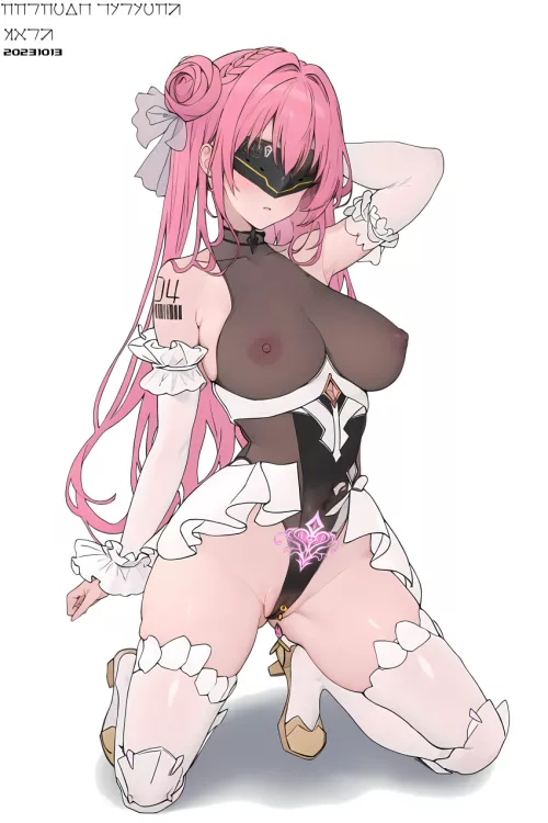 Slave's bridal dress. Till death do us part