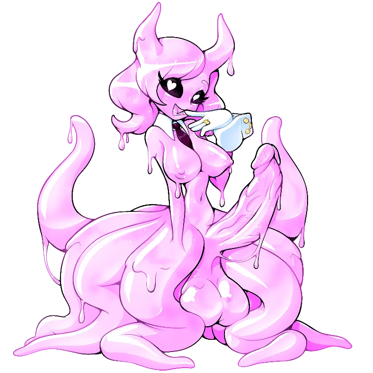 Slimy futa girl