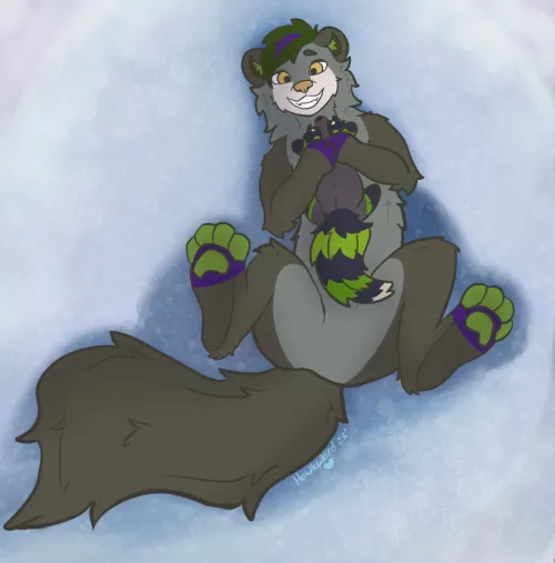 Snow...skunk?🦨💕