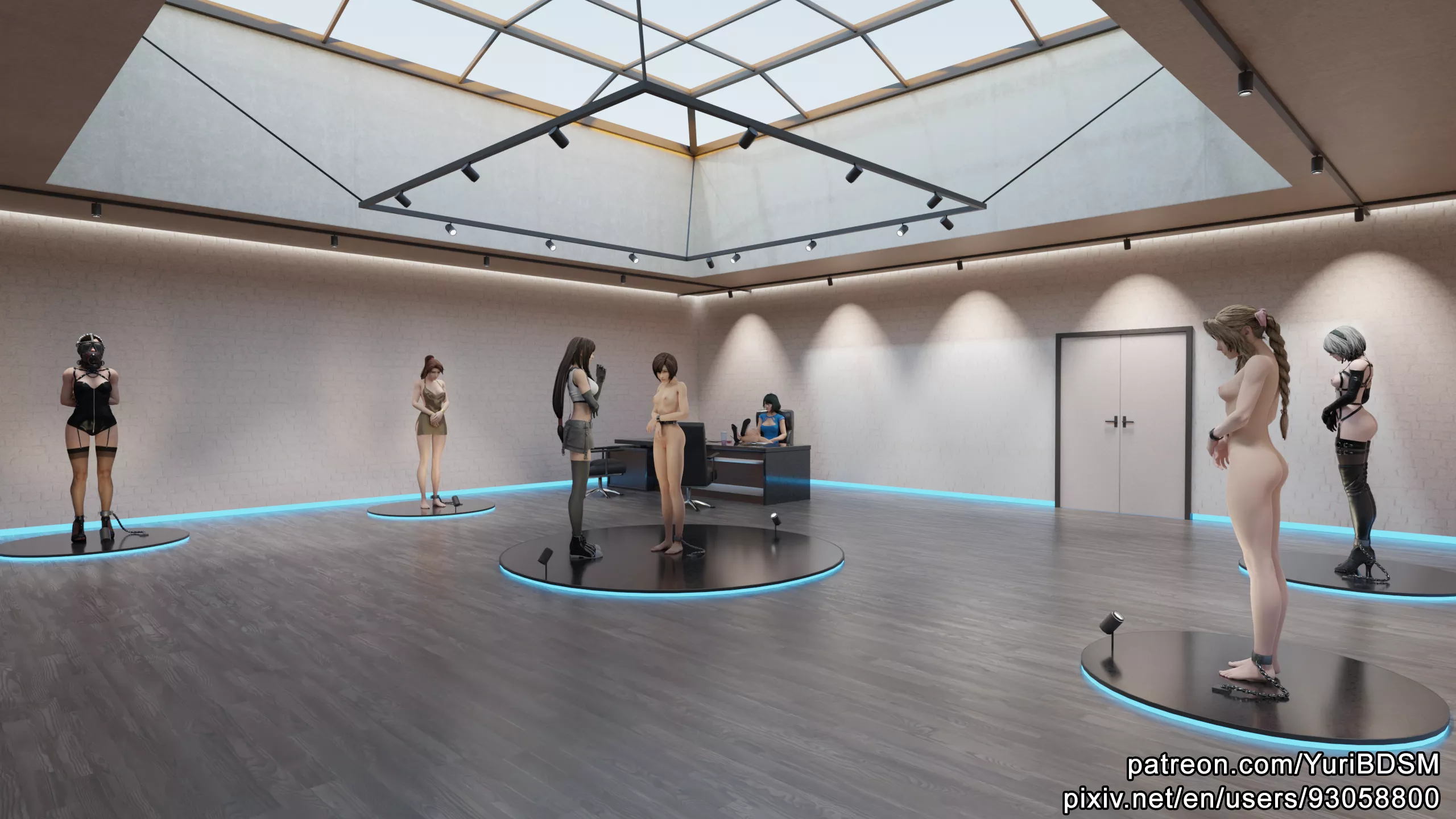 The Dealership. Buy, sell and trade women in as maids, sex slaves or whatever you want. They are your property, do with them as you please. What would you do with your slave?