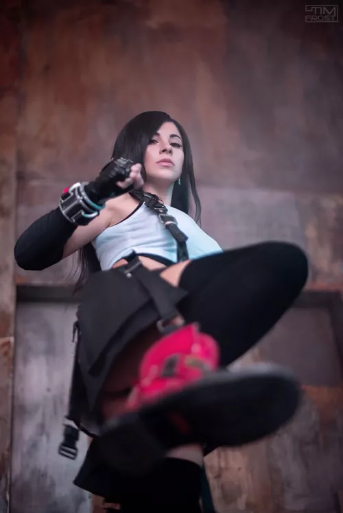 Tifa Lockhart cosplay by Yuna Kairi (self)