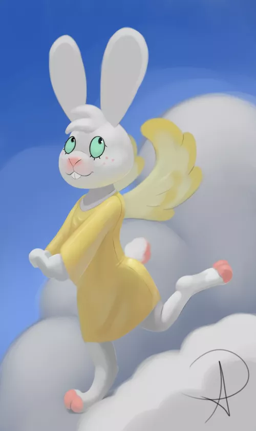 Title: Angel Hare (Artist: Bearnot)