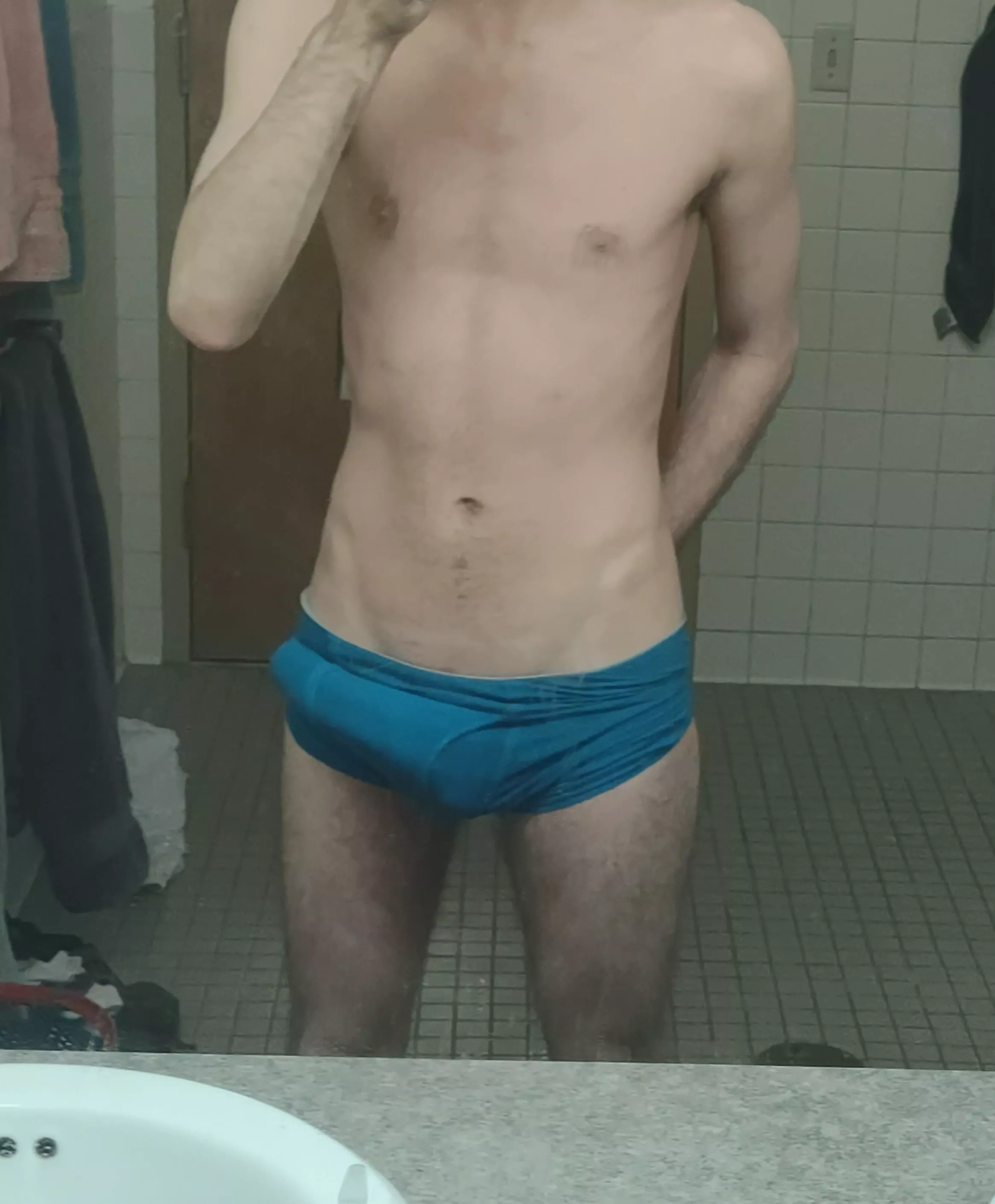 What would you do if you saw this in the gym locker room?