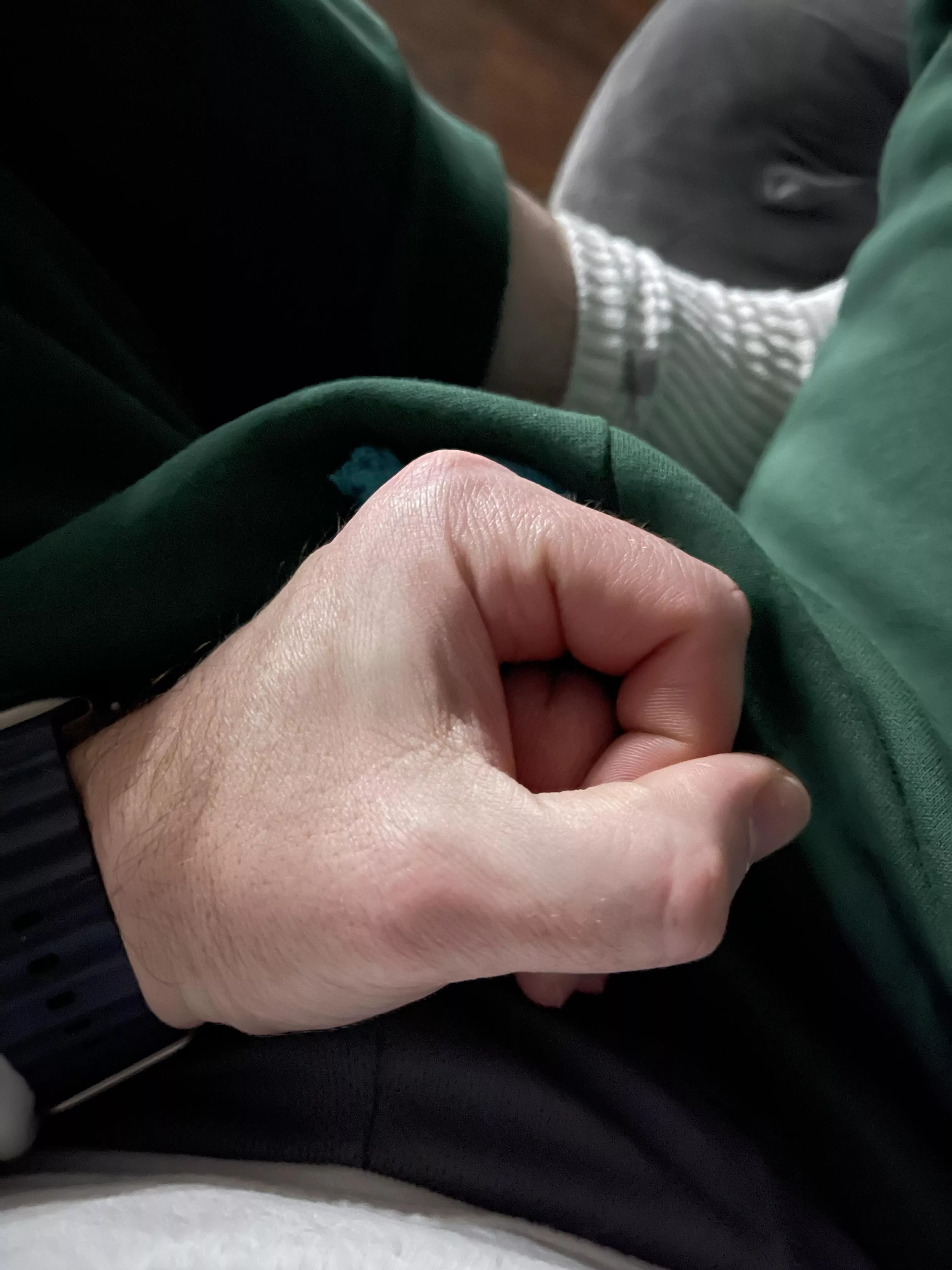 When you have above average hands and a tiny dick