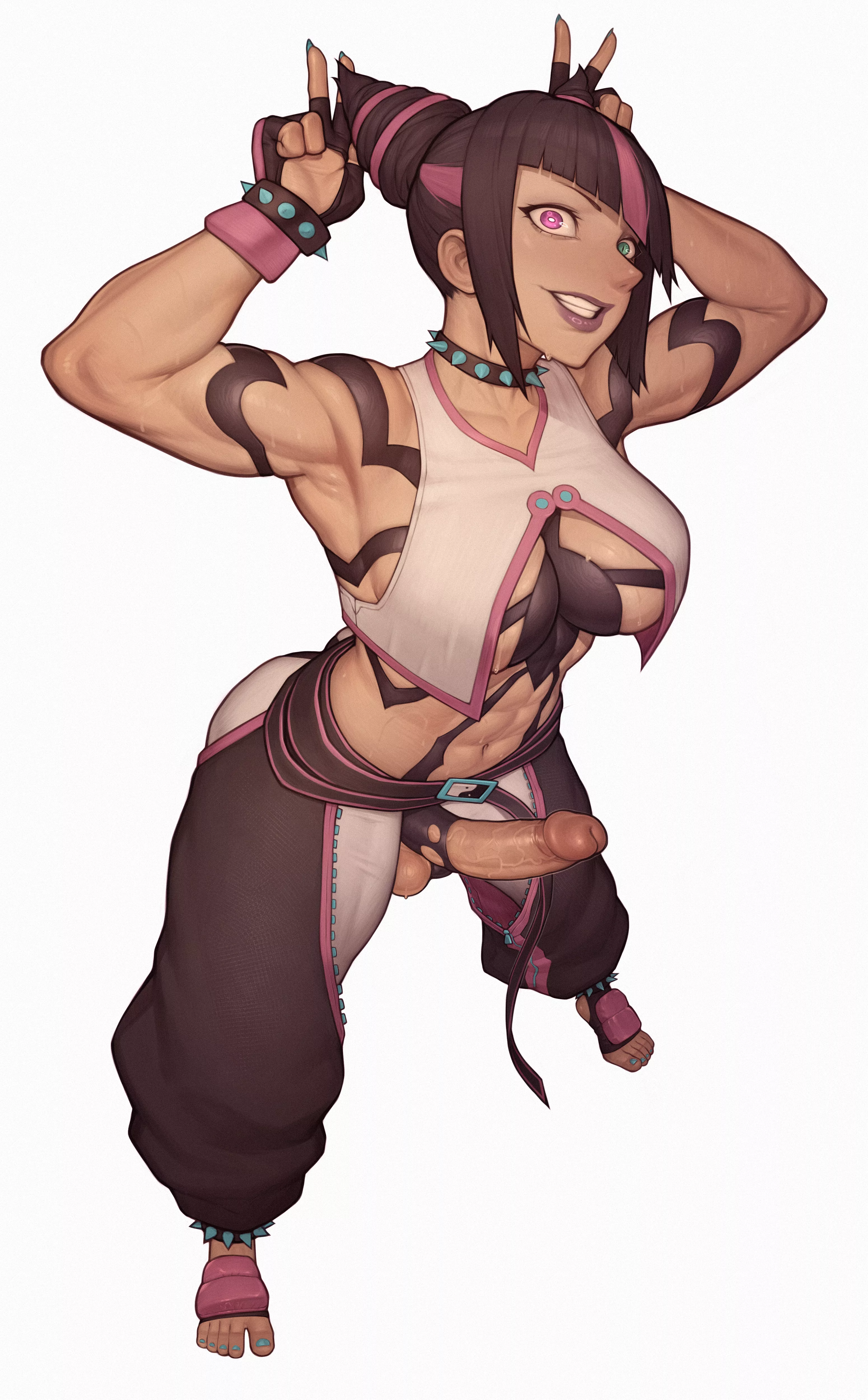 Where was Juri hiding that massive cock?