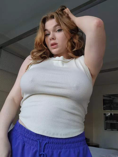 Why does everyone stare at the grocery store?? Could it be that I'm braless??