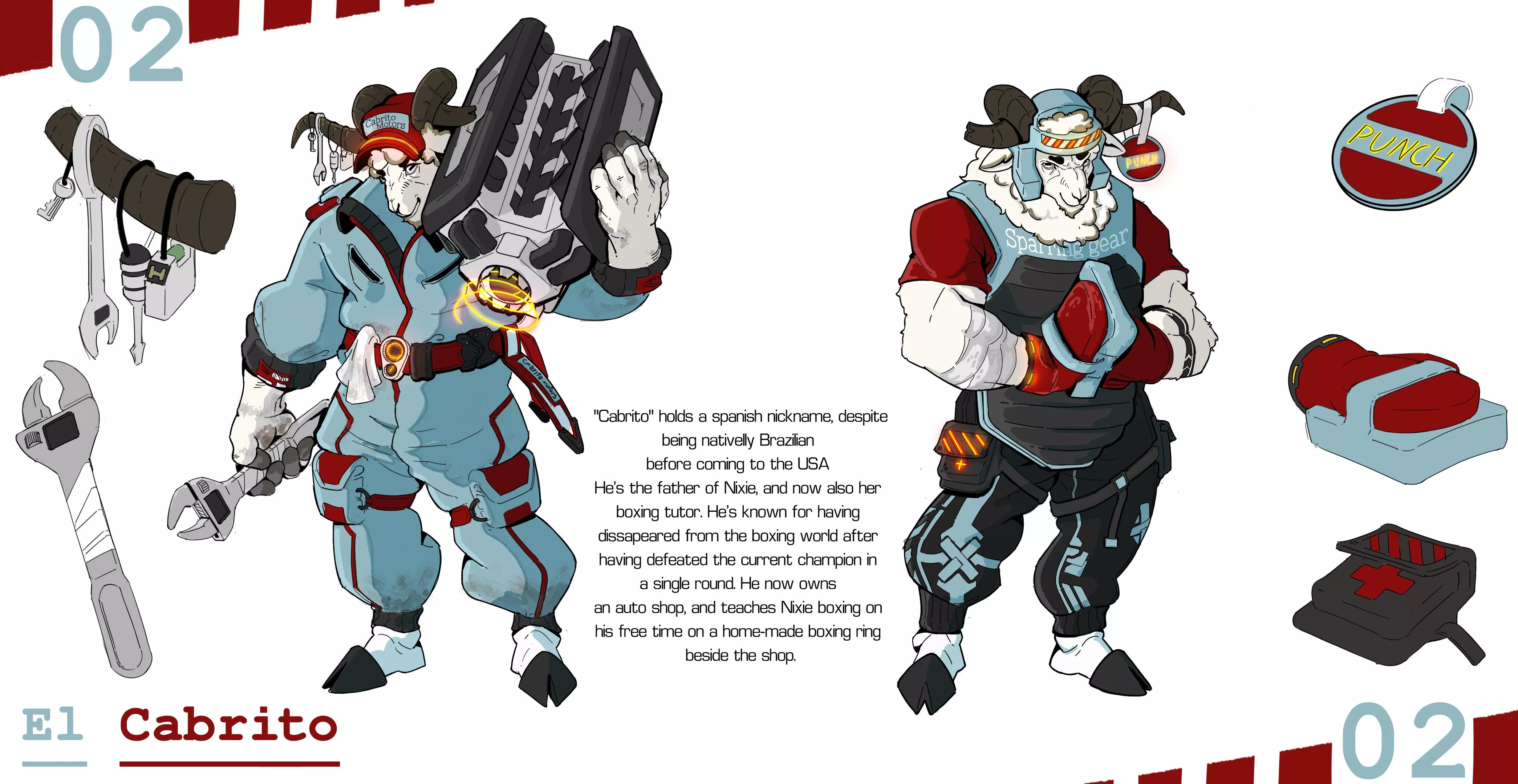 Yet another furry design for a course project