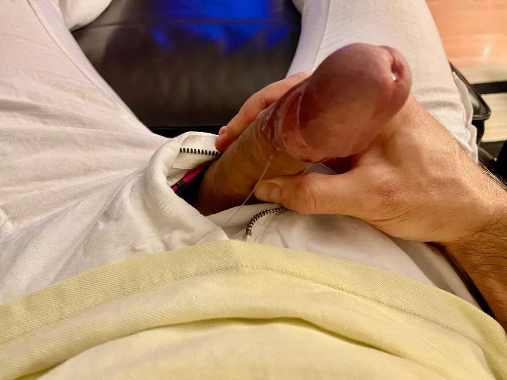 You can tell daddy’s sperm wants to come out.