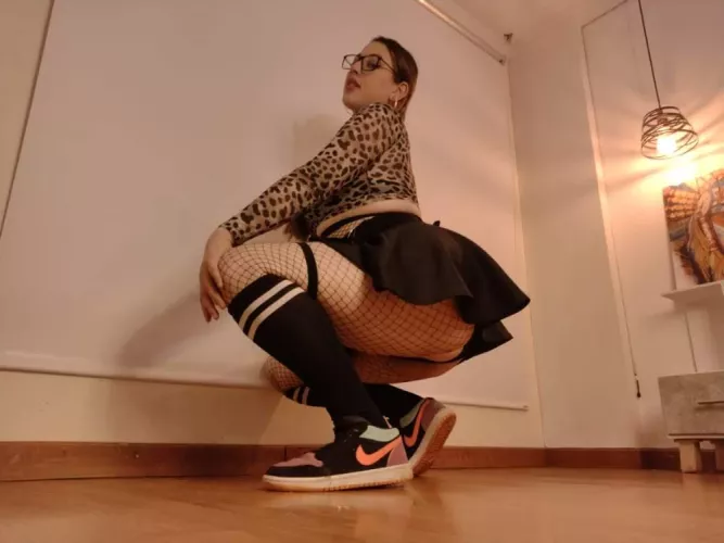 You want to go wild with me, or are you shy?