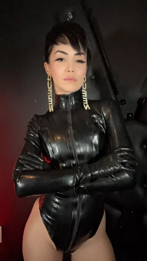 your little goth shiny girlfriend