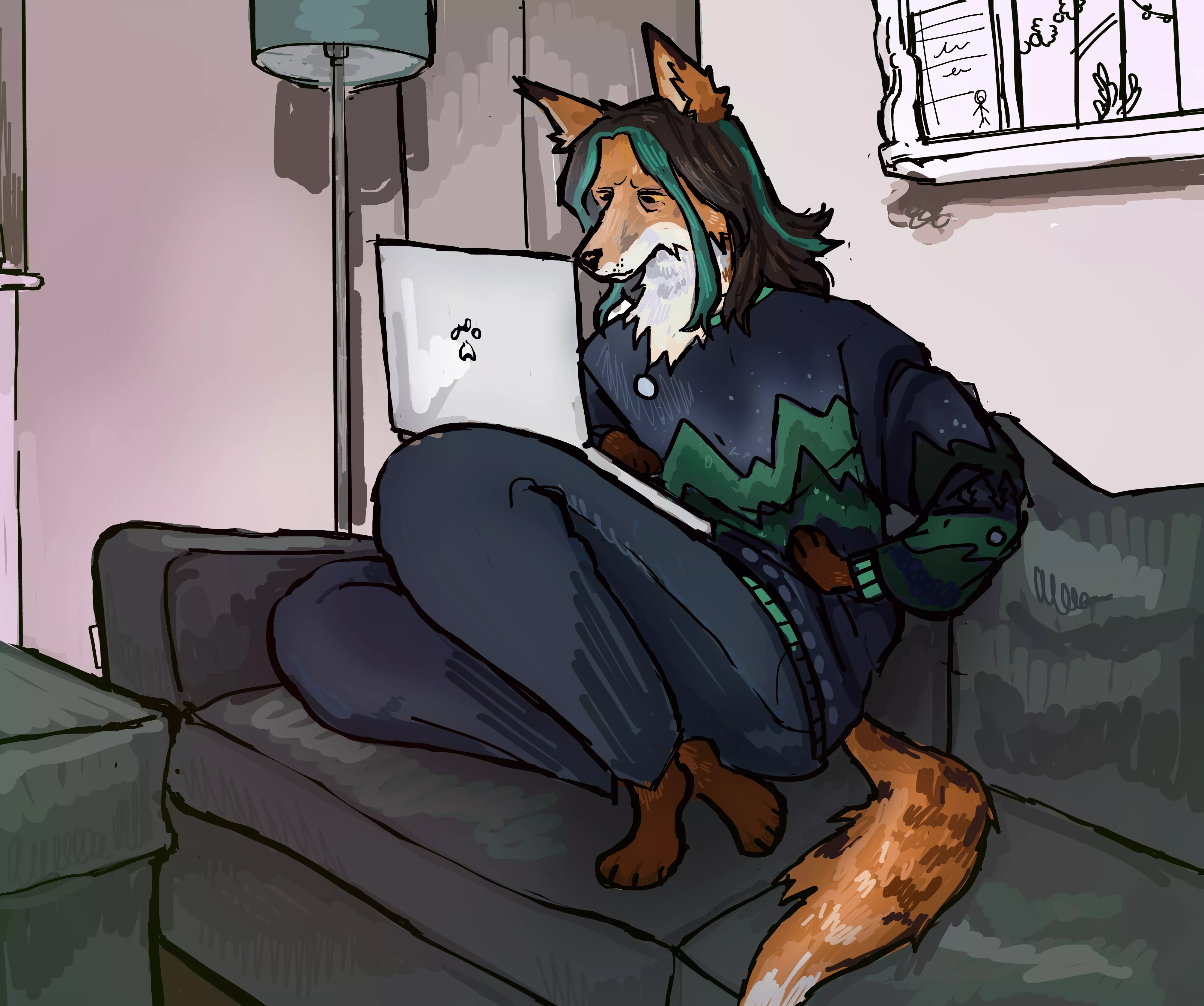 all my non-furry friends will get furrified if they sit still for me :3