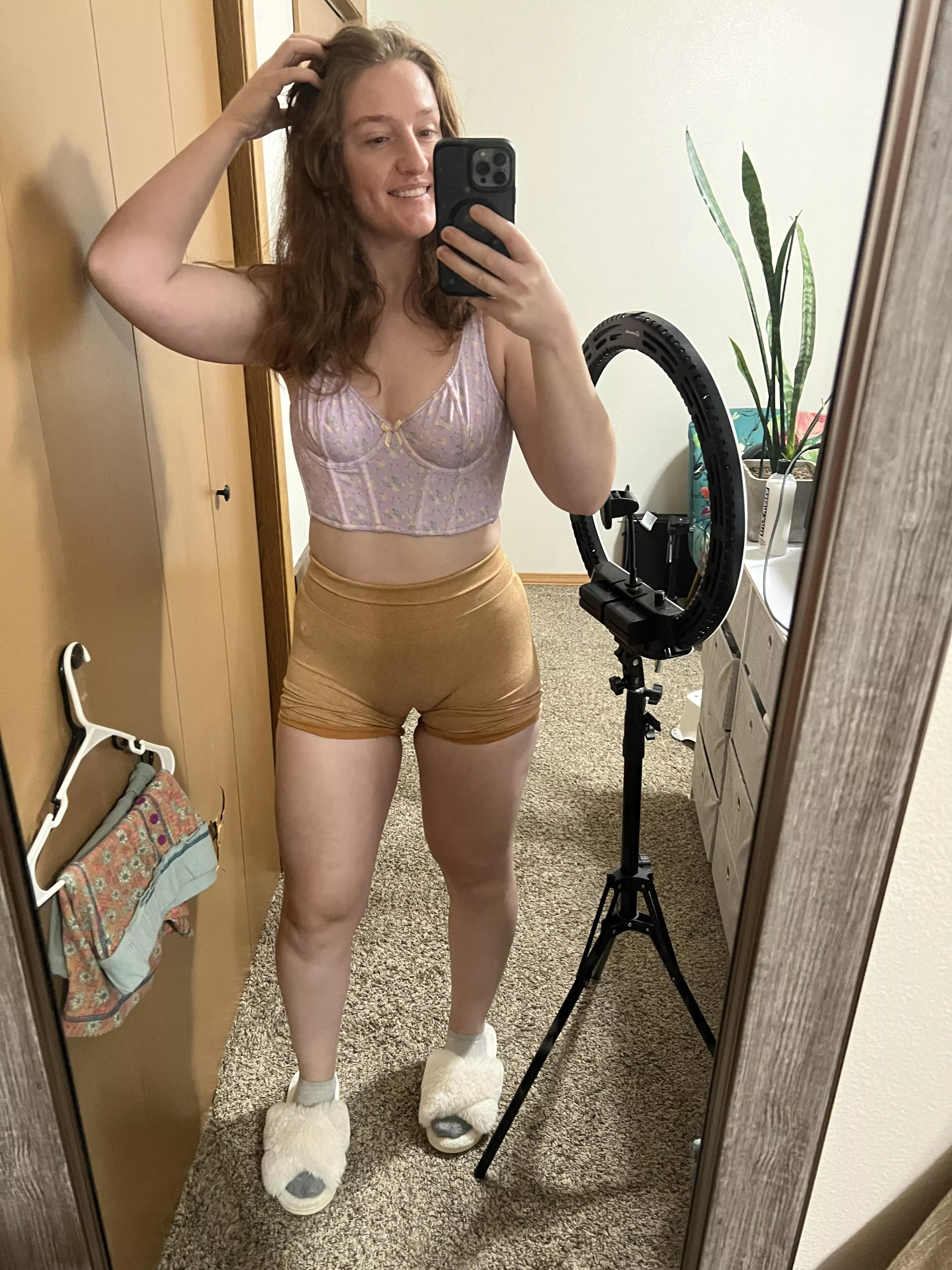 All smiles and a little surprise!!