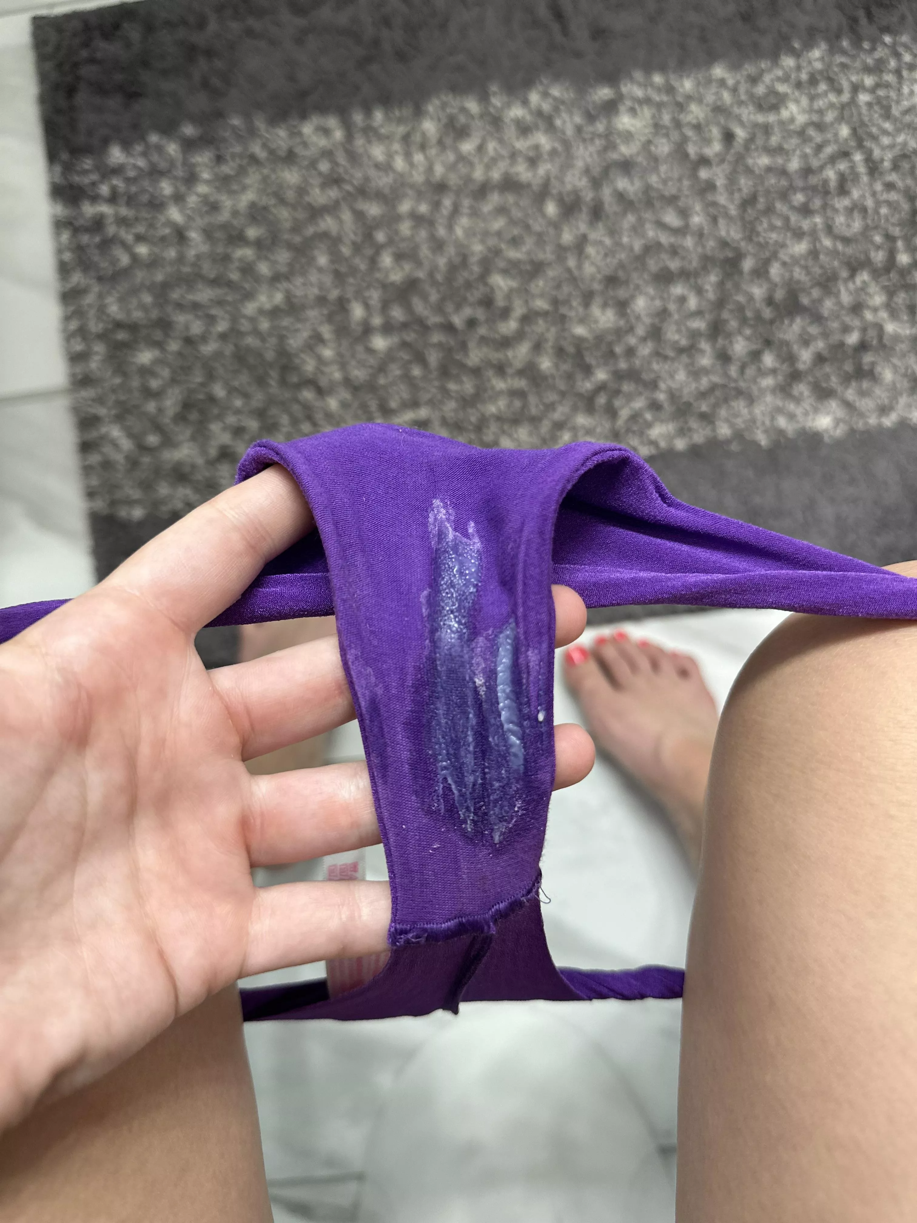 Always love waking up to this mess in my panties