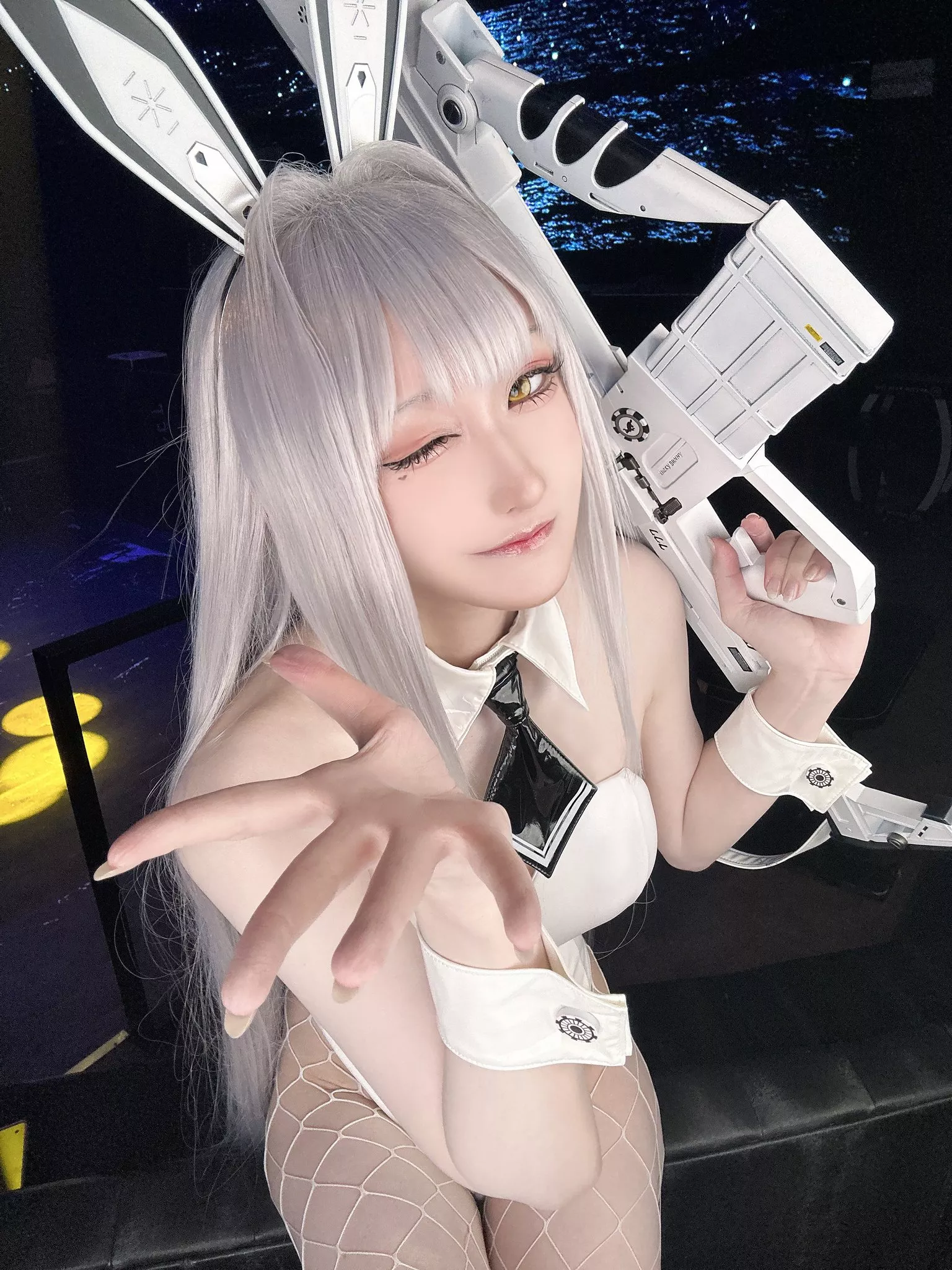 Blanc cosplay by himononeko from Nikke