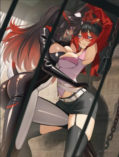 Catyla getting interrogated in Prison (Cluseller) [Original]