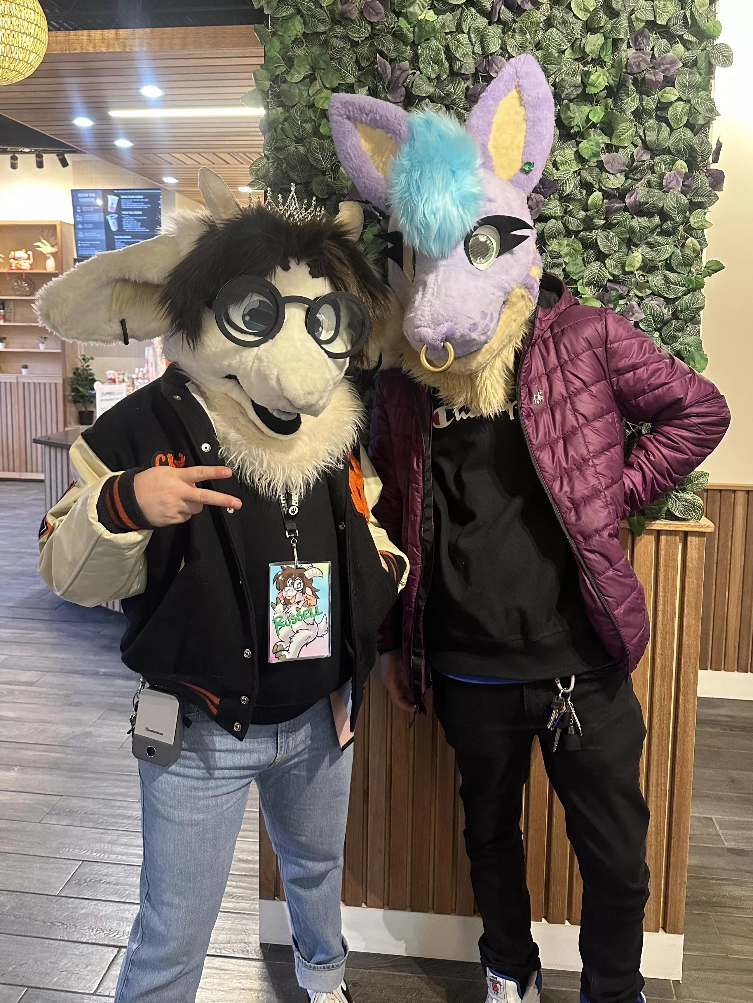 Couple of BOYS on this fursuit Friday!