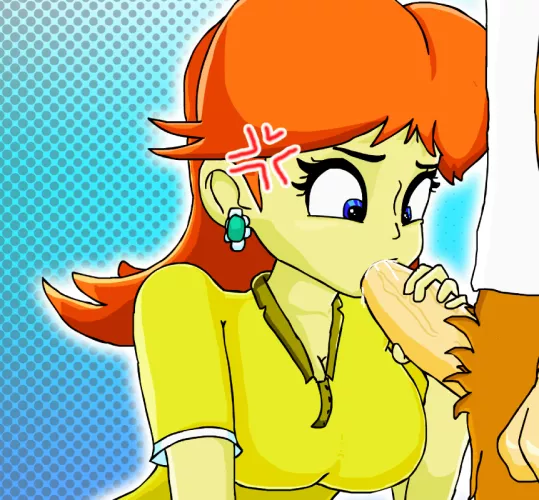 Daisy Sucks Off Funky Kong