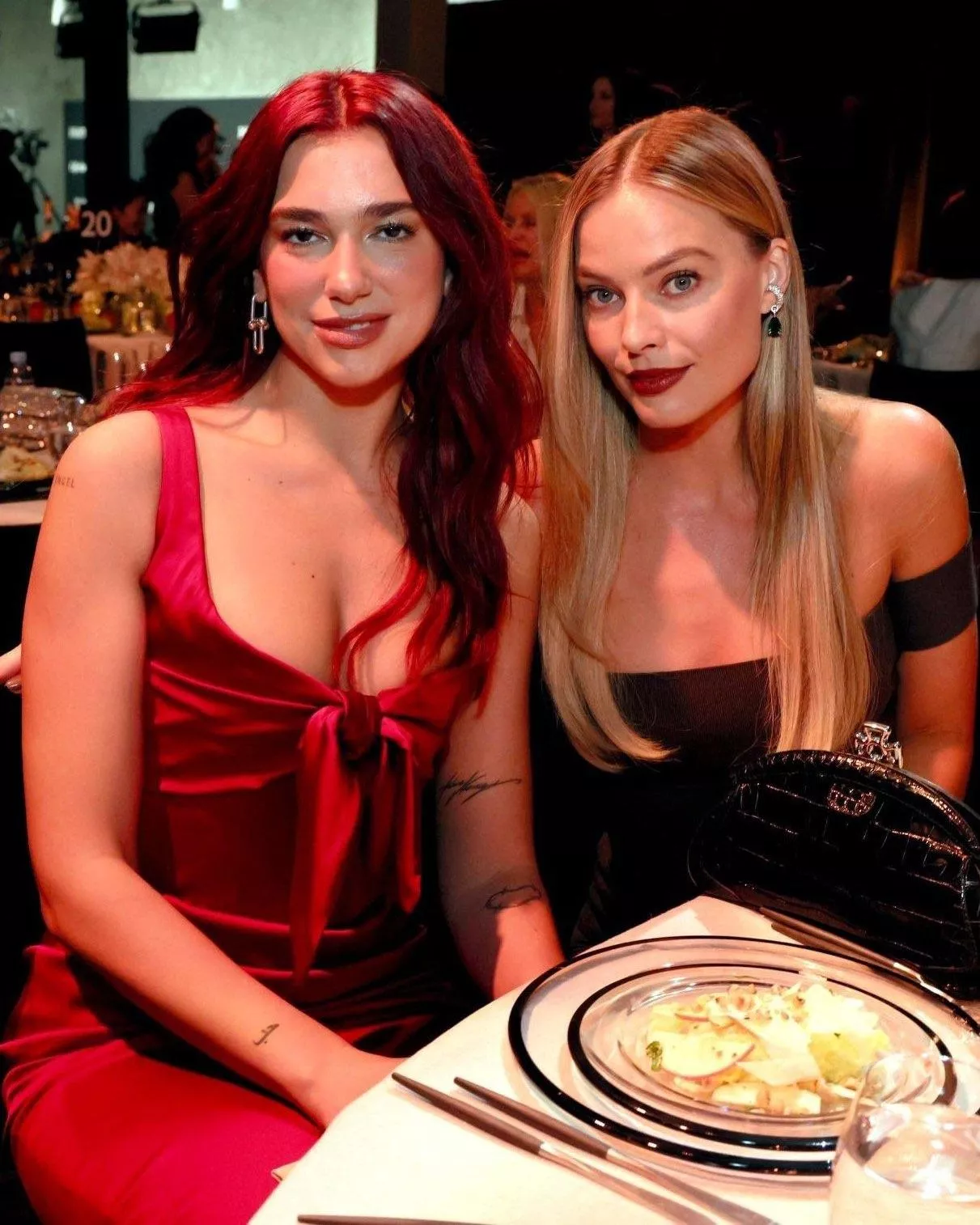 Dua Lipa and Margot Robbie