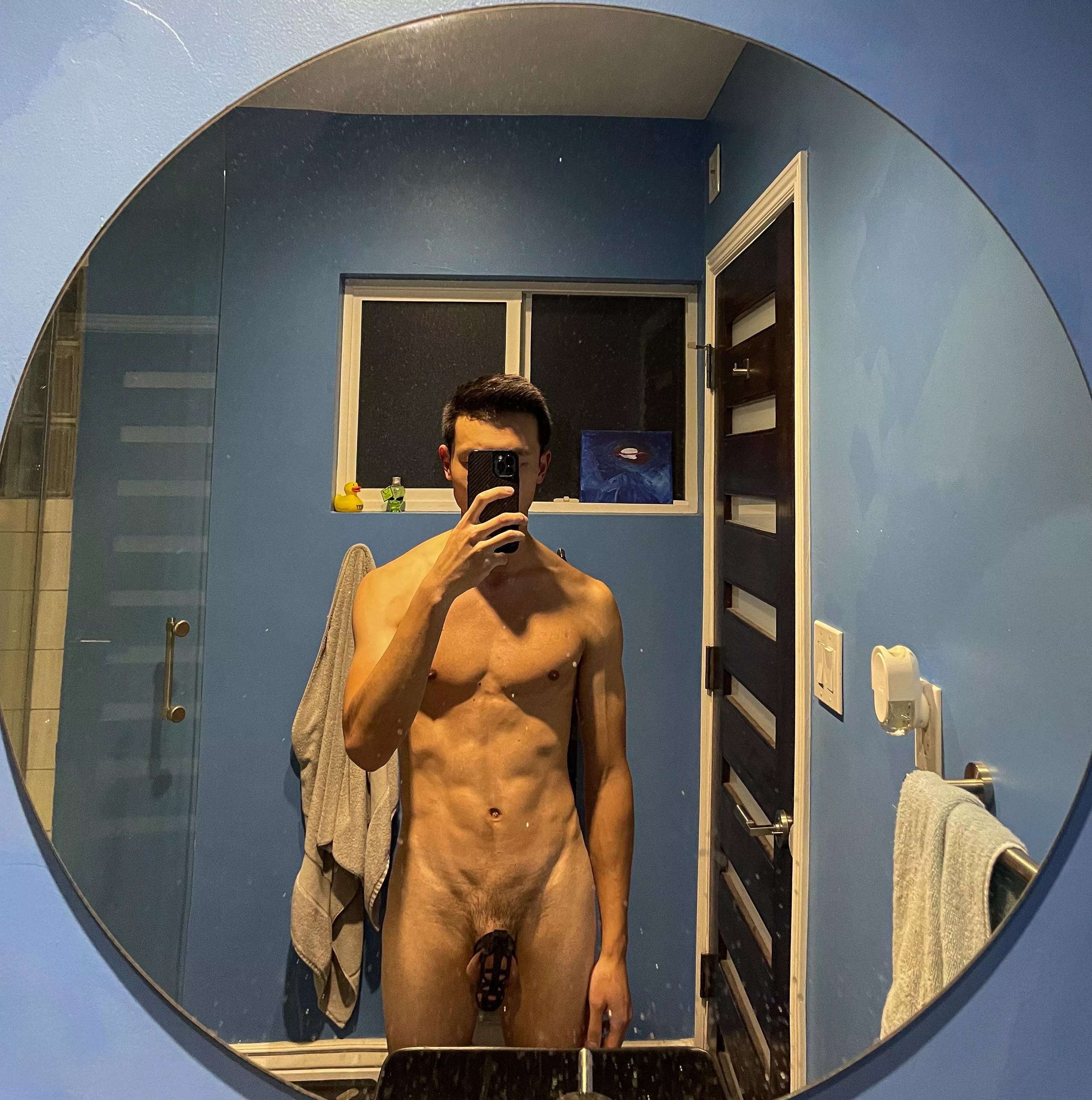 getting ready to go out. think anyone will know?