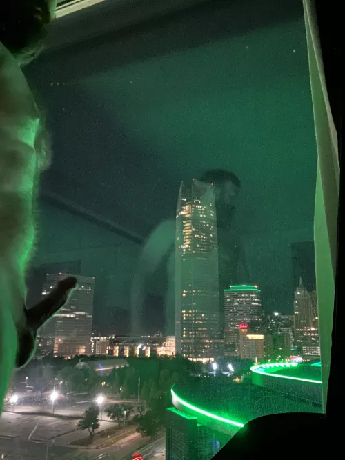 Giving you the green light that I'm down for whatever