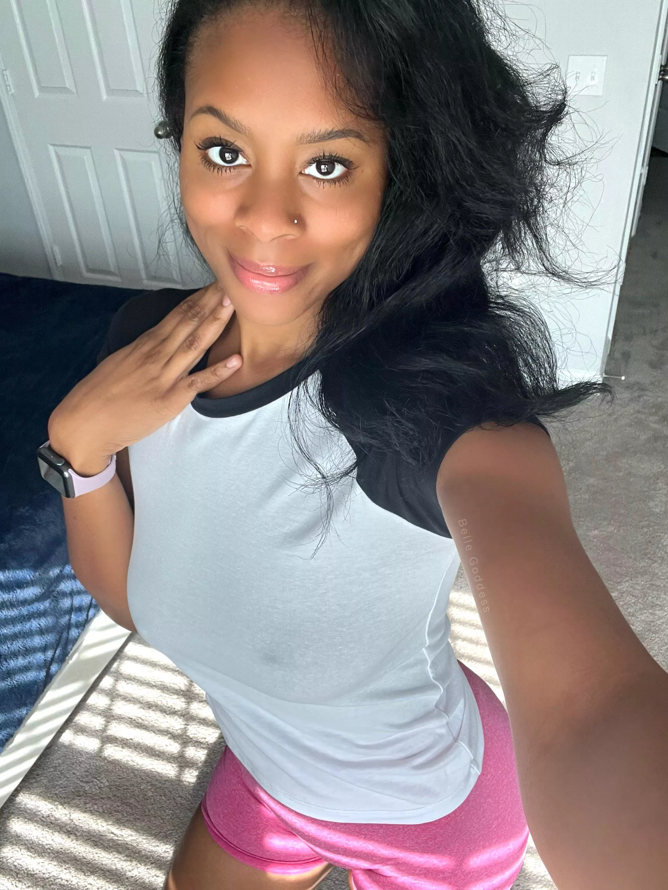 Good morning baby… Help me stretch