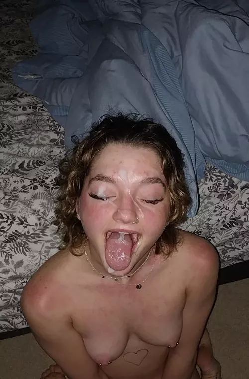 Happy to ruin my lashes for him [OC]