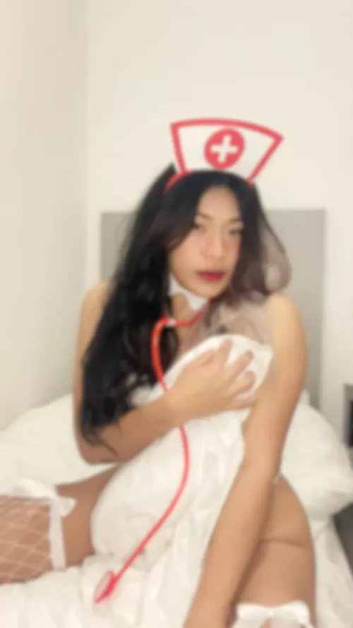 Hot nurse ready to cure your most intense desires! 👩🏻‍⚕💉