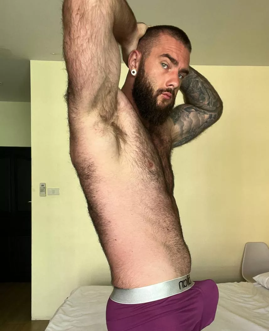 I hope you guys like Dad’s fur