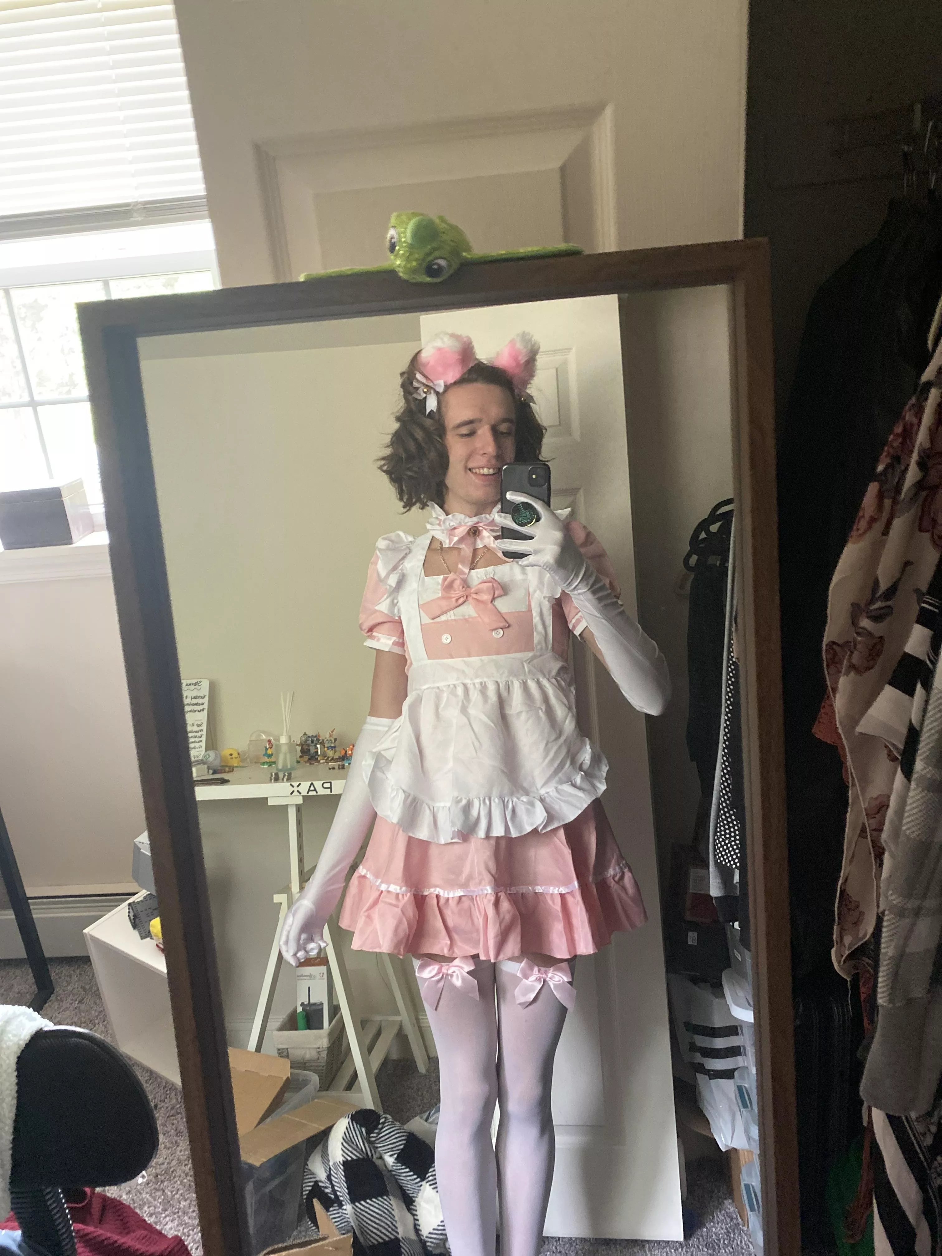 I hope you think I’m cute 🥰💜