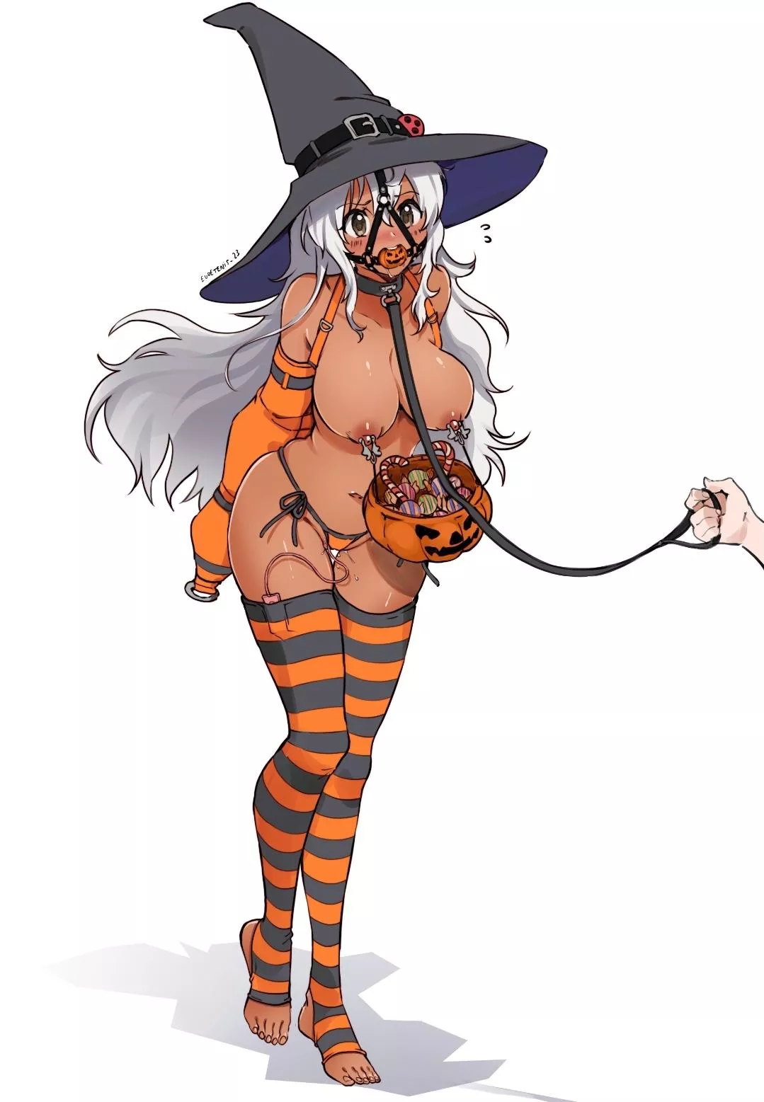 I know it's out of season, but it took me quite some time to get her out of the house like that.