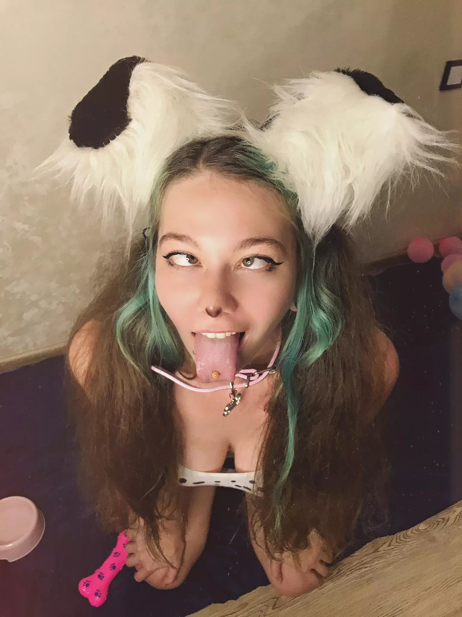 I'm waiting for you to spray me with your milk